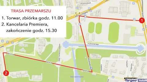 Mundurowi wyjdą na stołeczne ulice. Komunikacja na objazdach