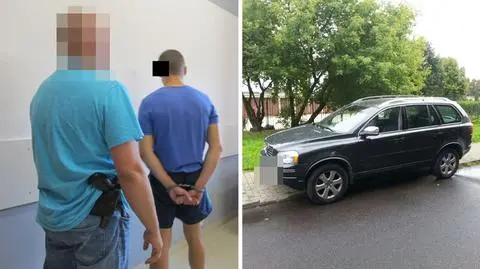 Ukradli volvo na "śpiocha". Odzyskała je policja