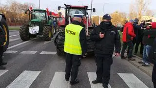 Protest rolników w Warszawie