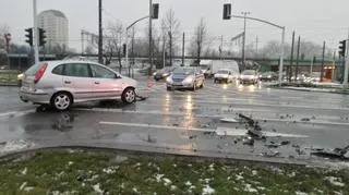 Wypadek na Targówku