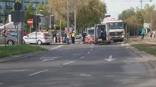 Potrącenie na Obozowej