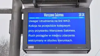 Auto zderzyło się z pociągiem