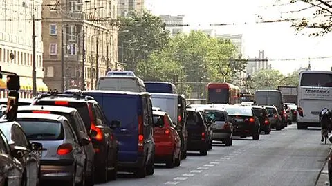 Solidarności i Żelazna w korkach