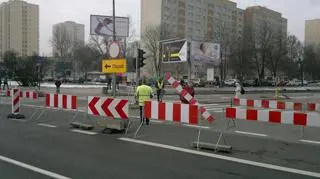 Drogowcy zamknęli ul. Domaniewską