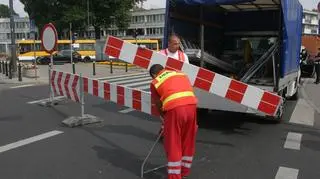 zamknięcie w związku z koncertem na Narodowym