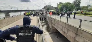 Protest ekologów w Warszawie