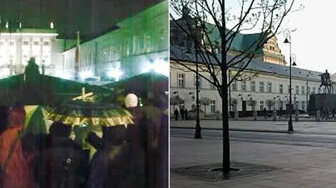 Wieczorem modlitwa w deszczu, rano pustki