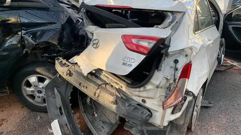 Ogromny korek na S8 po zderzeniu czterech aut