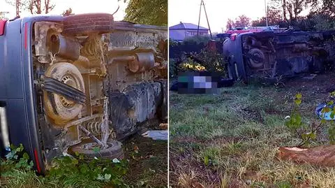 Jechali do pracy. "Jedna osoba zginęła, osiem poszkodowanych" 