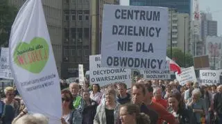 Protest przeciwko obwodnicy