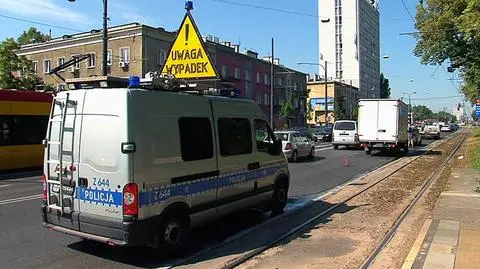 Aleja Waszyngtona stanęła po wypadku