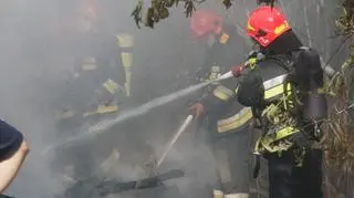 Pożar na Mokotowie 