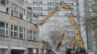 Rozbiórka Teatru Żydowskiego