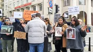 Manifestacja solidarności z Irańczykami