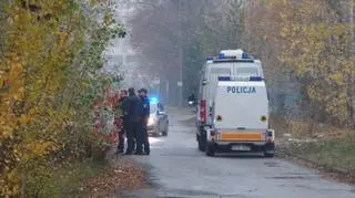 Policja zabezpiecza teren