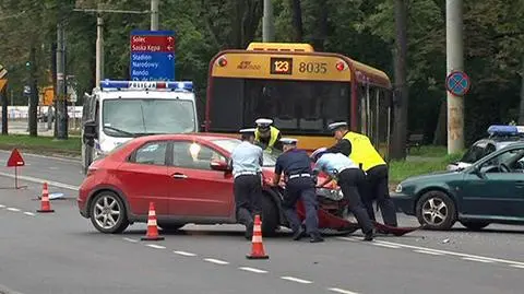 Wypadek w al. Waszyngtona  Kierowcy jechali torowiskiem