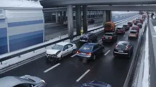 Kolizja na Trasie Toruńskiej