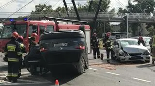 Zderzenie na Żwirki i Wigury