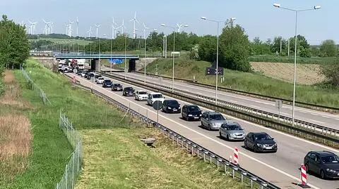 Długi weekend w Niemczech, Polacy wracają do domów. Kilkadziesiąt kilometrów korka na granicy