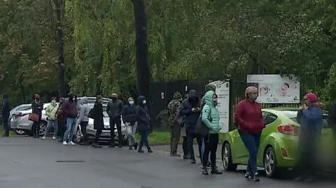 Wrocław. Kolejki do testu na koronawirusa
