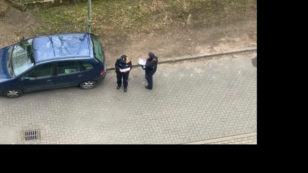 Wizyta policji
