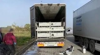 W naczepie był ładunek o wartości ponad dwóch milionów