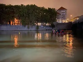 Poszukiwania w okolicy Mostu Pomorskiego