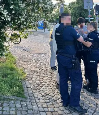 Skończyło się na pouczeniu przez policję