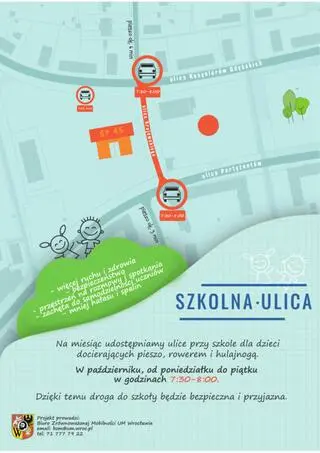 Organizacja ruchu przy ZS nr 9