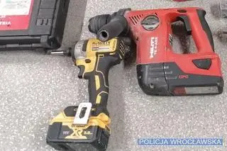 Skradziony sprzęt, odzyskany przez policję