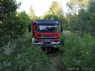 Dojazd do miejsca zdarzenia był utrudniony