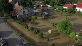 Krosnowice po kolejnych ulewach