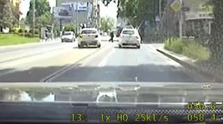 Niebezpieczne manewry na Hubskiej