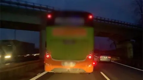 Autobus blokował przejazd karetce na sygnale. Kara dla kierowcy