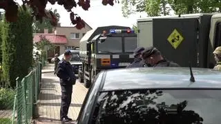 Konieczna była ewakuacja mieszkańców i zabezpieczenie miejsca przez policję