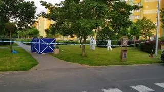 Miejsce, w którym doszło do zabójstwa 37-latka
