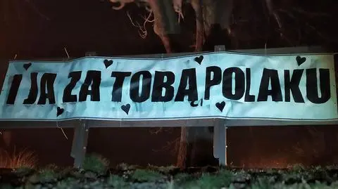 Baner przygotowany przez Czechów