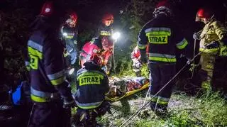 Do akcji zadysponowano grupę ratownictwa wysokościowego