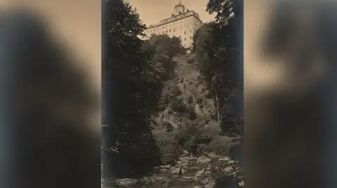 Zamek Książ i rzeka Pełcznica o której skanalizowanie walczyła księżna Daisy