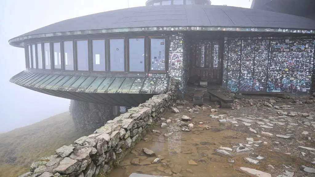 W dolnej części obserwatorium działała niegdyś restauracja