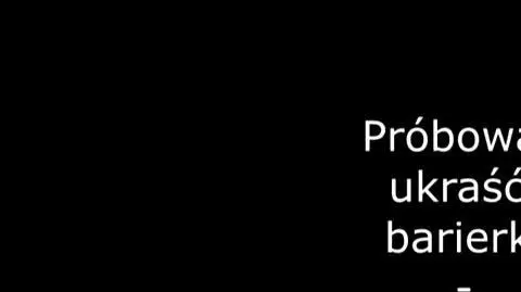Kradziez barierki