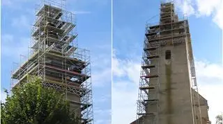 Kapsułę znaleziono w trakcie remontu wieży kościoła