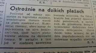 W upalne lato z powodu epidemii zamknięto miejskie kąpieliska