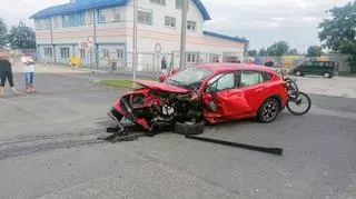 Wypadek na dk46. Siedem osób zostało rannych