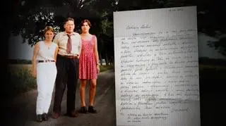 Pan Zdzisław z wnuczkami: Olą i Magdą