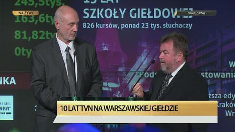 Adam Pieczyński i Edward Miszczak o dekadzie TVN na parkiecie GPW 