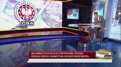Agenci CBA wkroczyli do Kulczyk Holding i Ciech SA