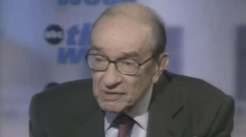 Alan Greenspan, były szef Fed