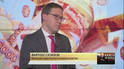 Analityk Bartosz Cichocki: na słabym rublu stracą polskie firmy 