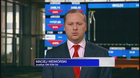 Analityk DM IDM SA Maciej Wewiórski: Widzę chaos